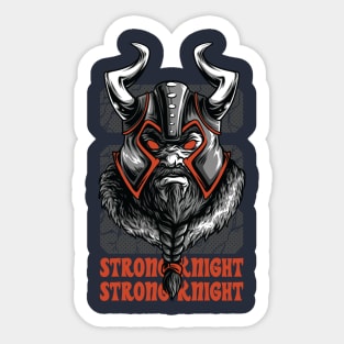 Strong Knight Sticker